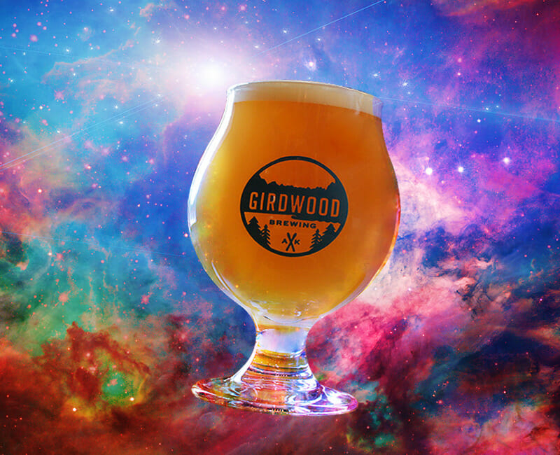Galactic Tornado label artwork